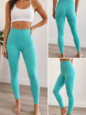 Lululemon Align High-Rise Leggings – Turquoise/Aqua – Size 4